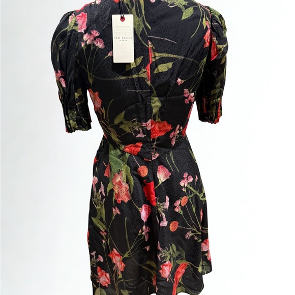 Ted Barker Mini Puff Sleeve Tea Dress - Picture 3 of 4